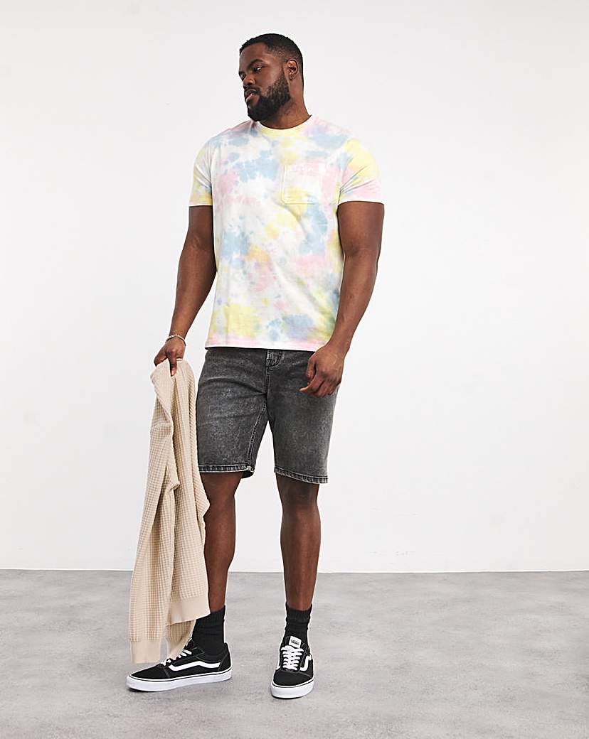Tie Dye Crew Neck T-Shirt Long