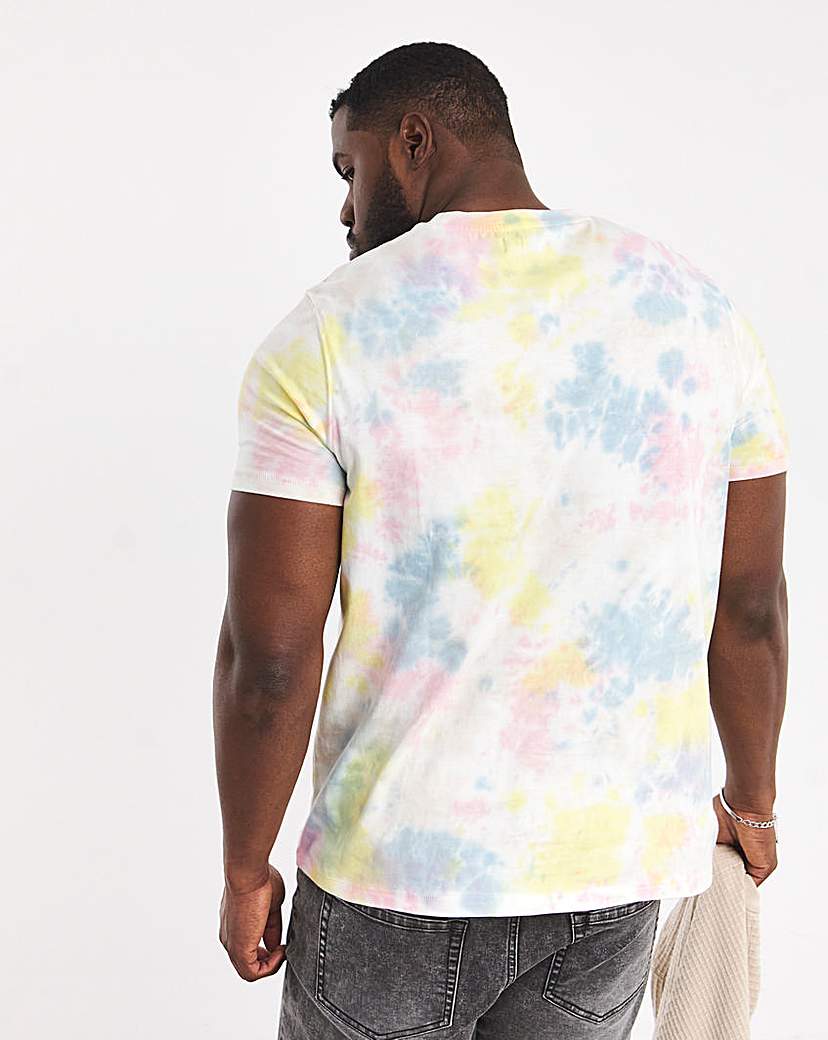 Tie Dye Crew Neck T-Shirt Long