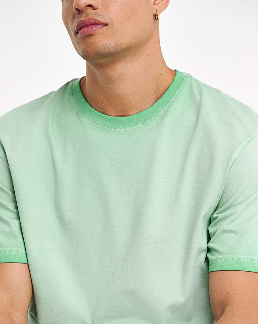 Oil Wash Relaxed Fit T-Shirt