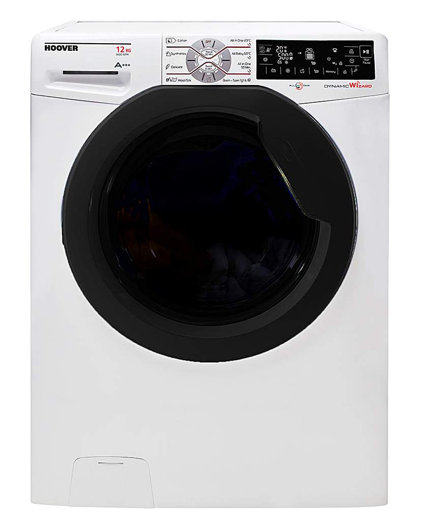Hoover 12kg 1400rpm One Touch White/Tint
