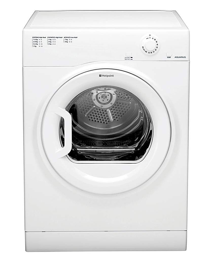 Hotpoint 8kg Vented Dryer White