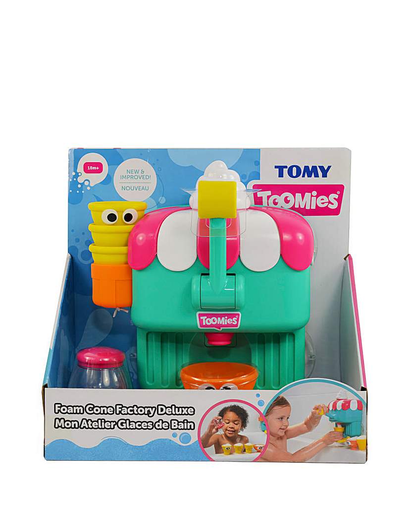 New In - Tomy Toomies Foam Cone Factory Deluxe Ba
