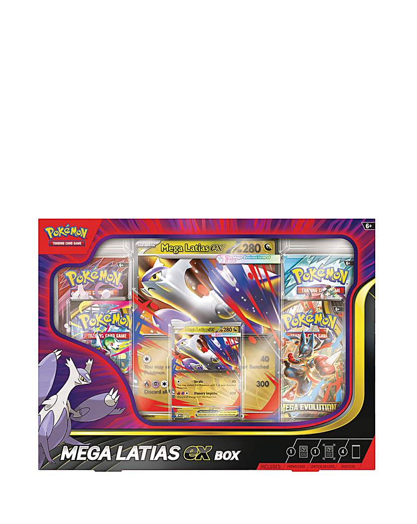 Pokemon TCG: Mega Latias ex Box | JD Williams
