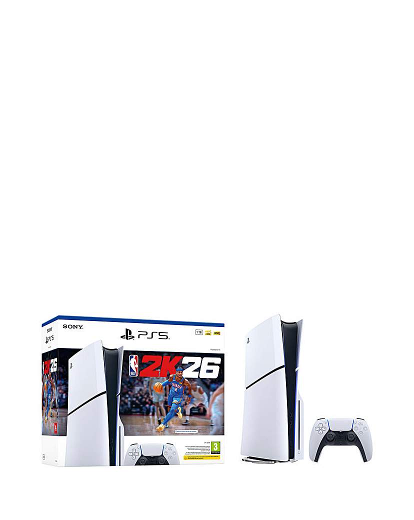 New In - Playstation 5 Disc Console + NBA 2K26