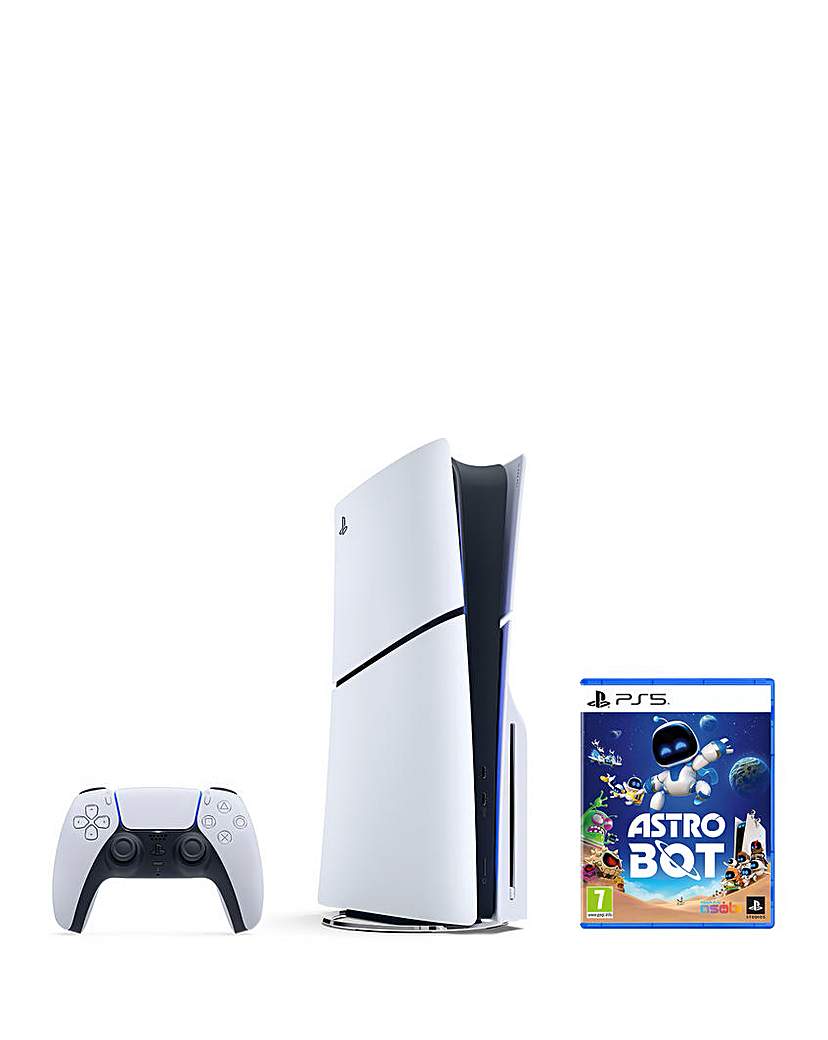 Playstation Disc Console + Astro Bot Size 5