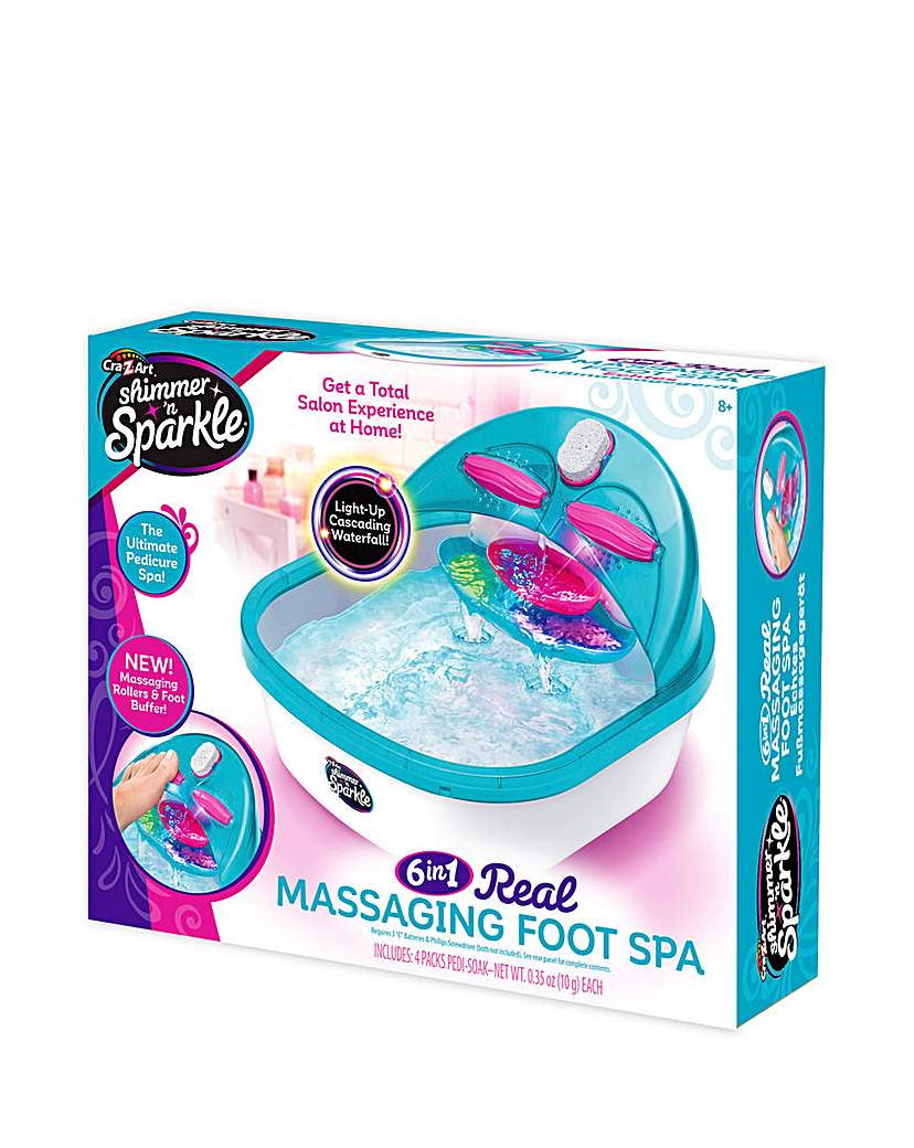 Shimmer 'N' Sparkle 6-In-1 Foot Spa