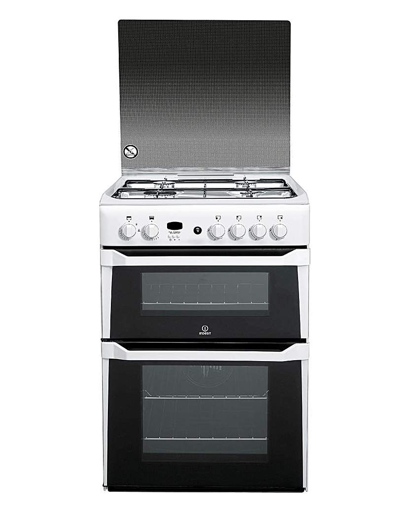 Indesit Double Oven Gas Cooker + Install