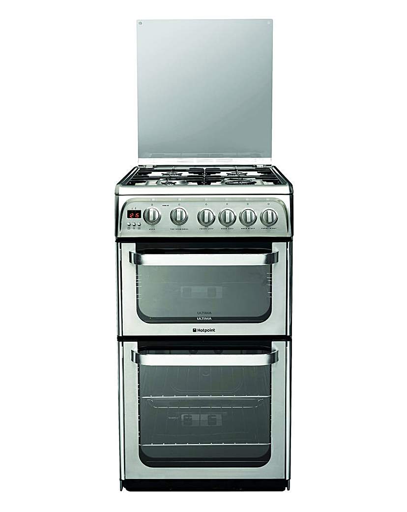 Hotpoint HUG52X Gas Cooker+Install