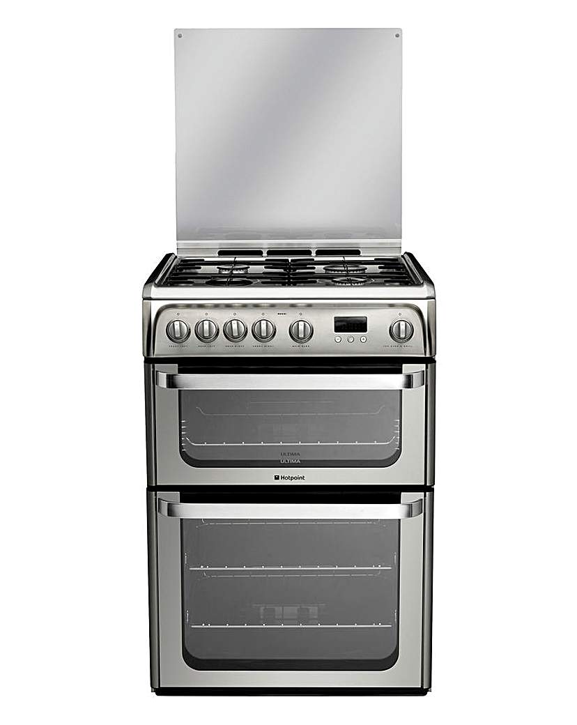 Hotpoint Double Oven Gas Cooker+Install