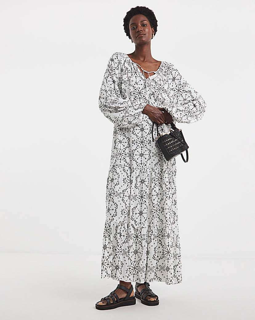 Tiered Smock Dress