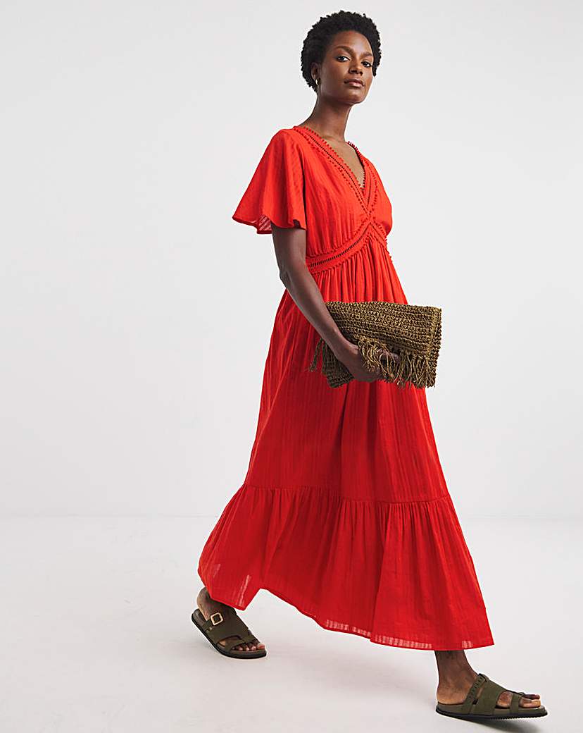 Crochet Maxi Dress
