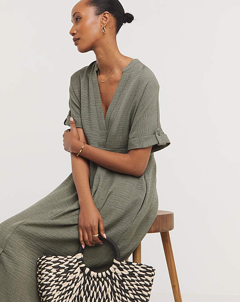 Smock Midi Dress