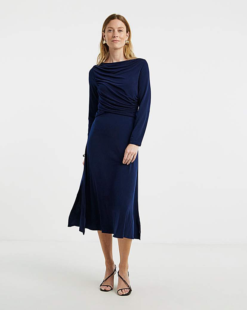 Drape Detail Dress