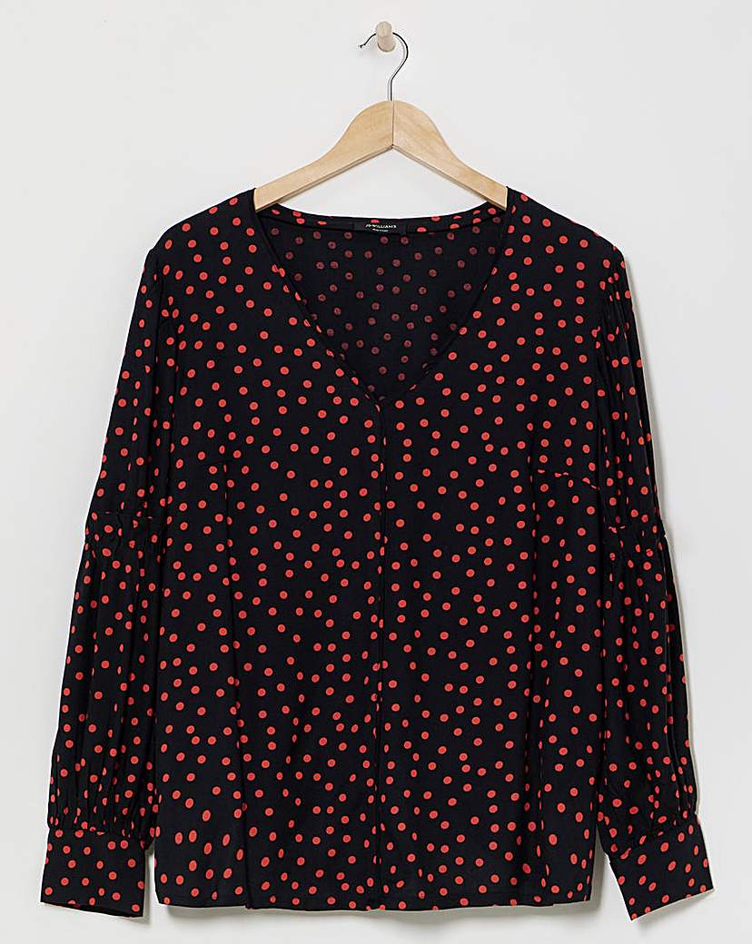 Volme Cuff Blouse