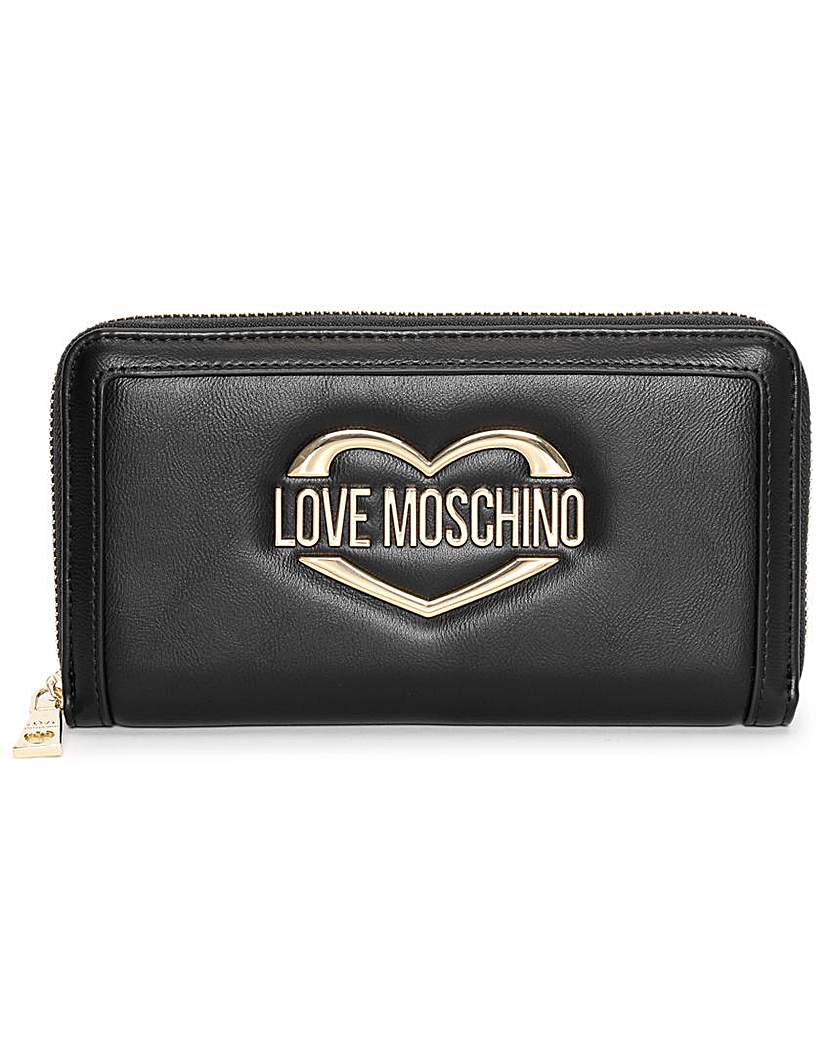 Love Moschino Large Zip Around Wallet