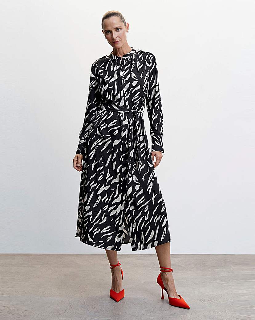 Mango Truman Midi Printed Dress