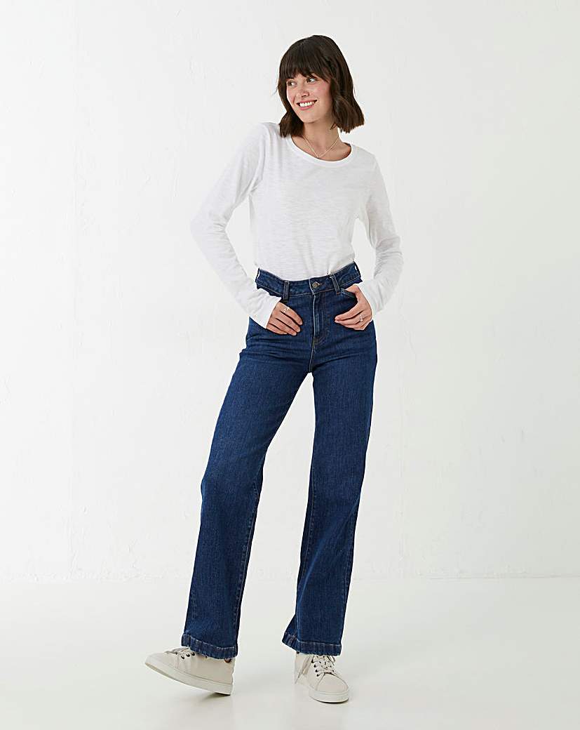 FatFace Elise Wide Leg Jeans