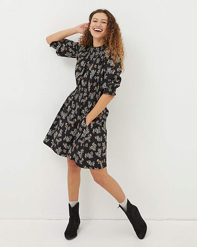 FatFace Floral Jersey Dress