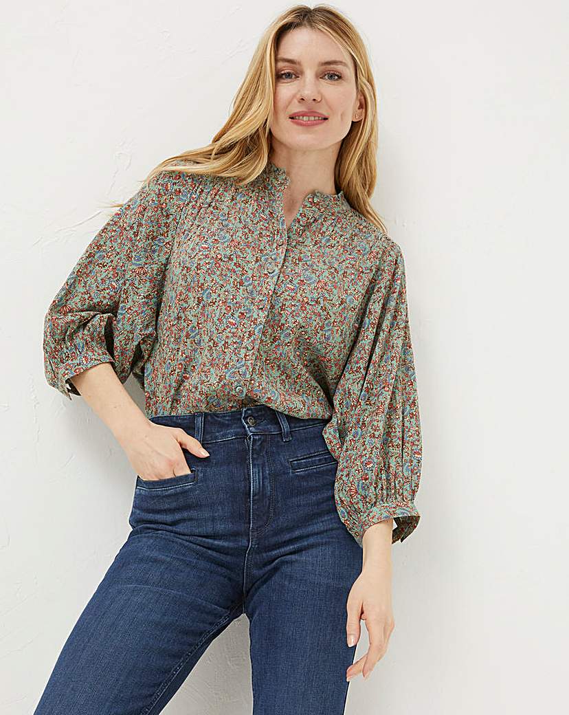 FatFace Evelyn Floral Blouse