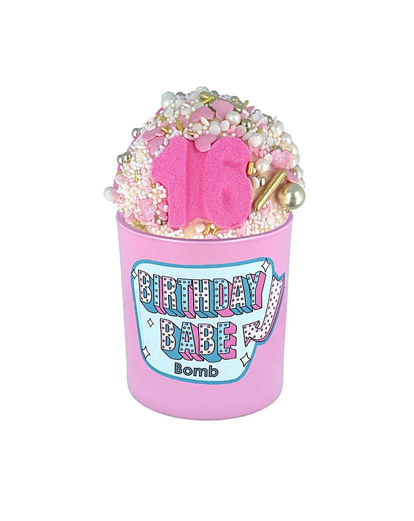 16 Birthday Babe Bath Bomb & Candle Set