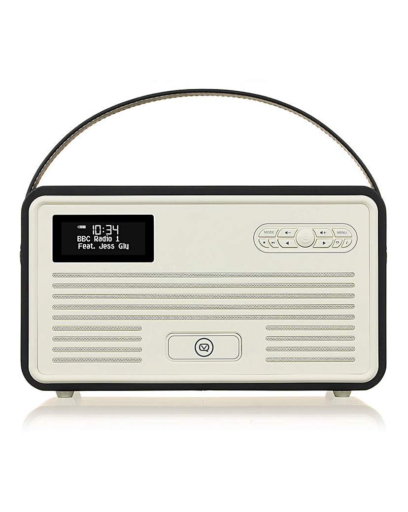 VQ Retro Radio with Bluetooth Black