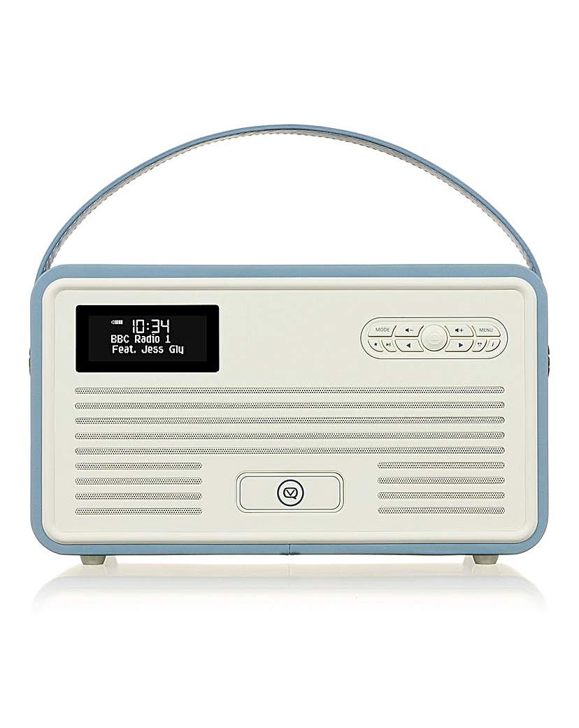 VQ Radio, Apple Dock + Bluetooth Blue