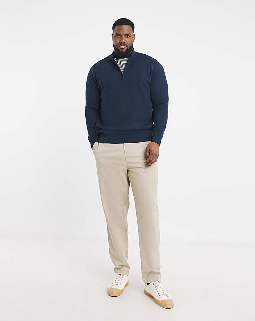 1/4 Zip Sweatshirt with Ecovero