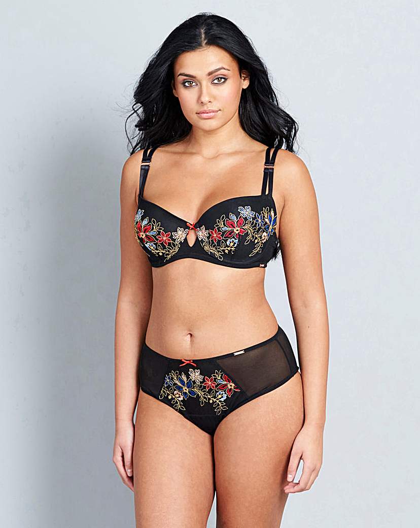 Image of Figleaves Curve Floral Balcony Bra