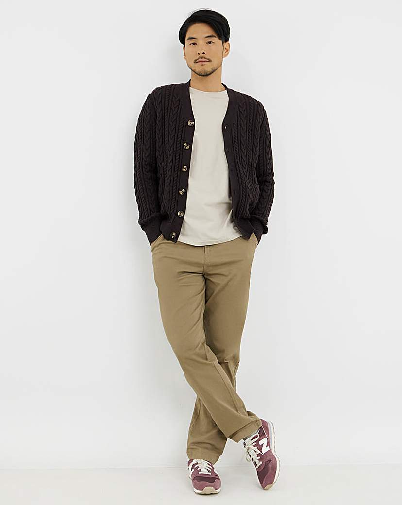 New In - Cable Knitted Cardigan