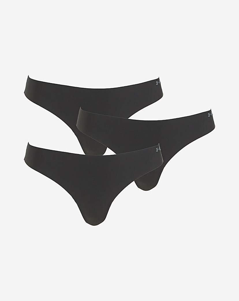 New In - Under Armour 3 Pack No Show Thong