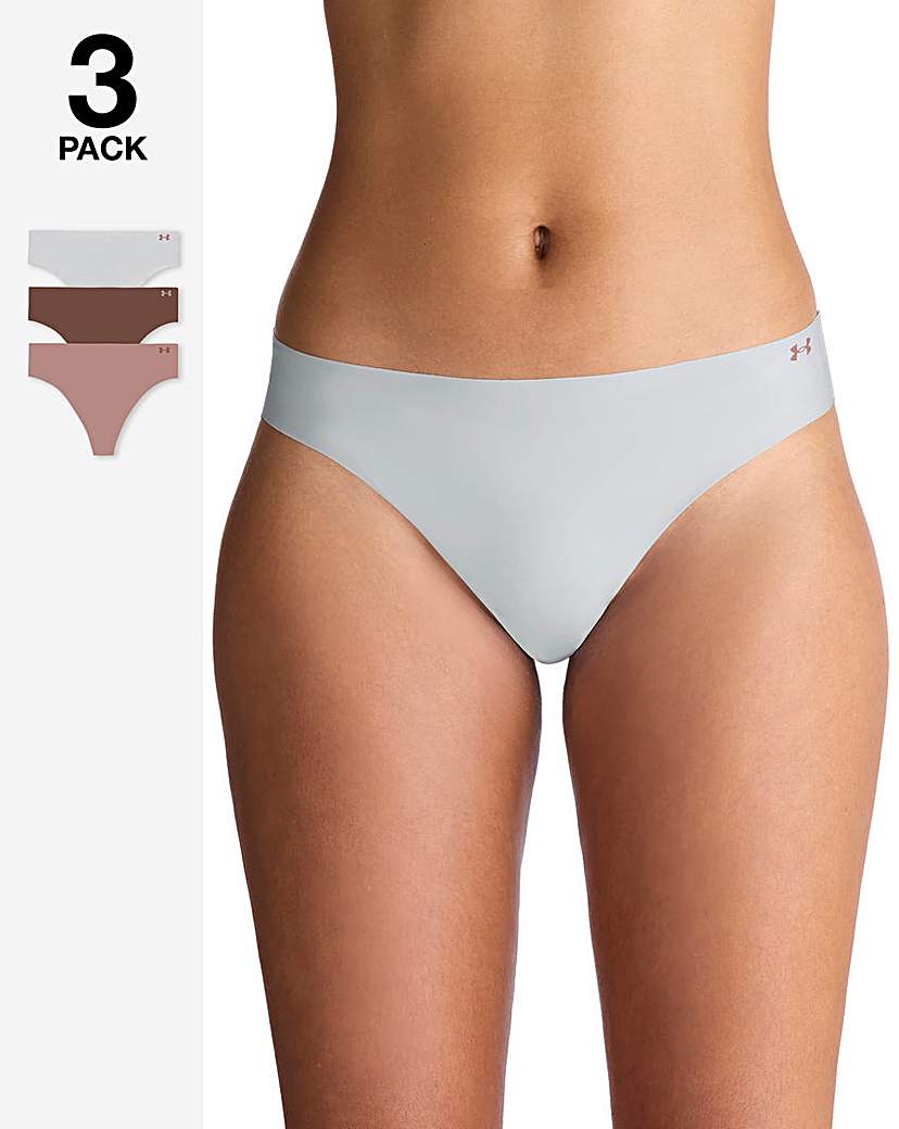 New In - Under Armour 3 Pack No Show Thong