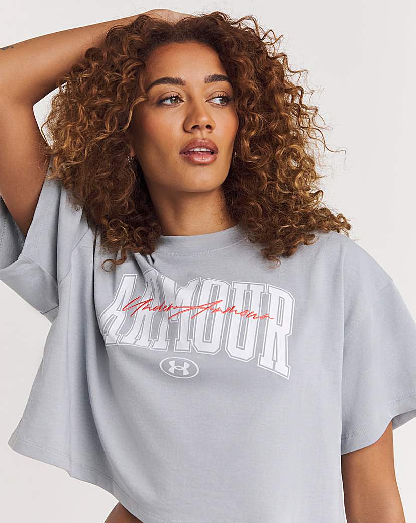 Under Armour Scripted Crop T-Shirt