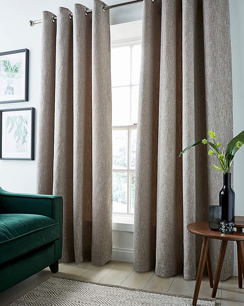 Boucle Eyelet Curtains