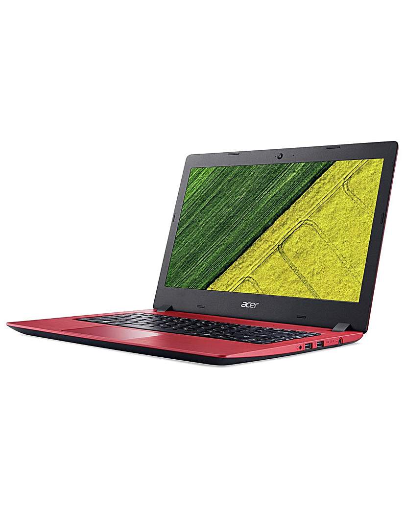 Acer Aspire Red 14  4GB 128GB SSD Win10