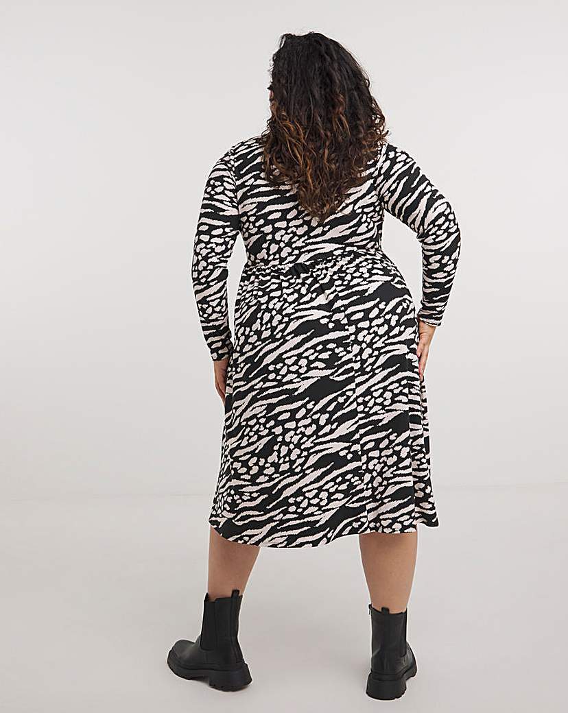 Supersoft Midi Dress With Pockets