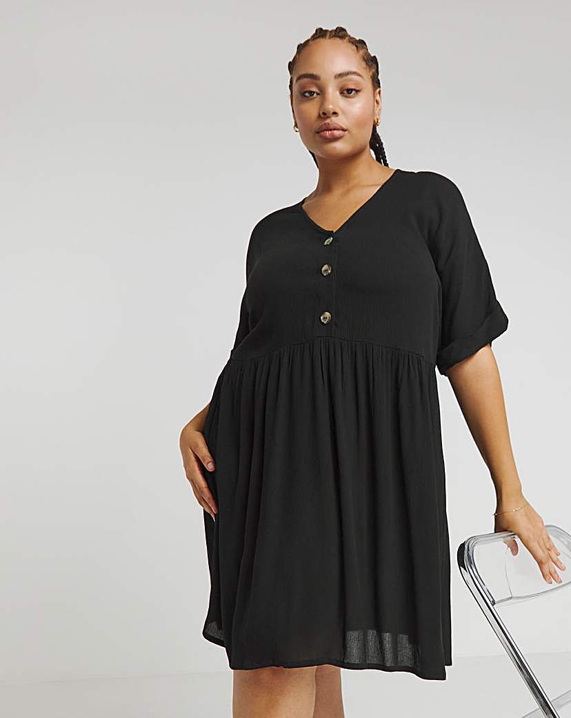 Button Through Maxi Dress | Simply Be