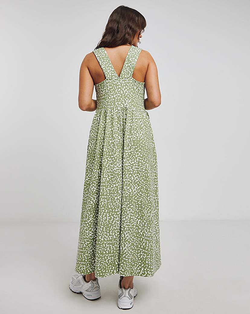 Spot Print Supersoft Jersey Sundress