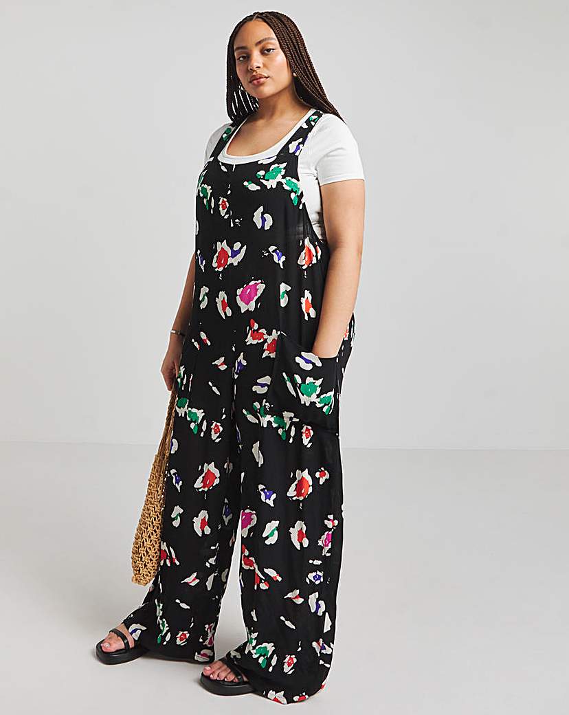 Crinkle Tie Strap Jumpsuit