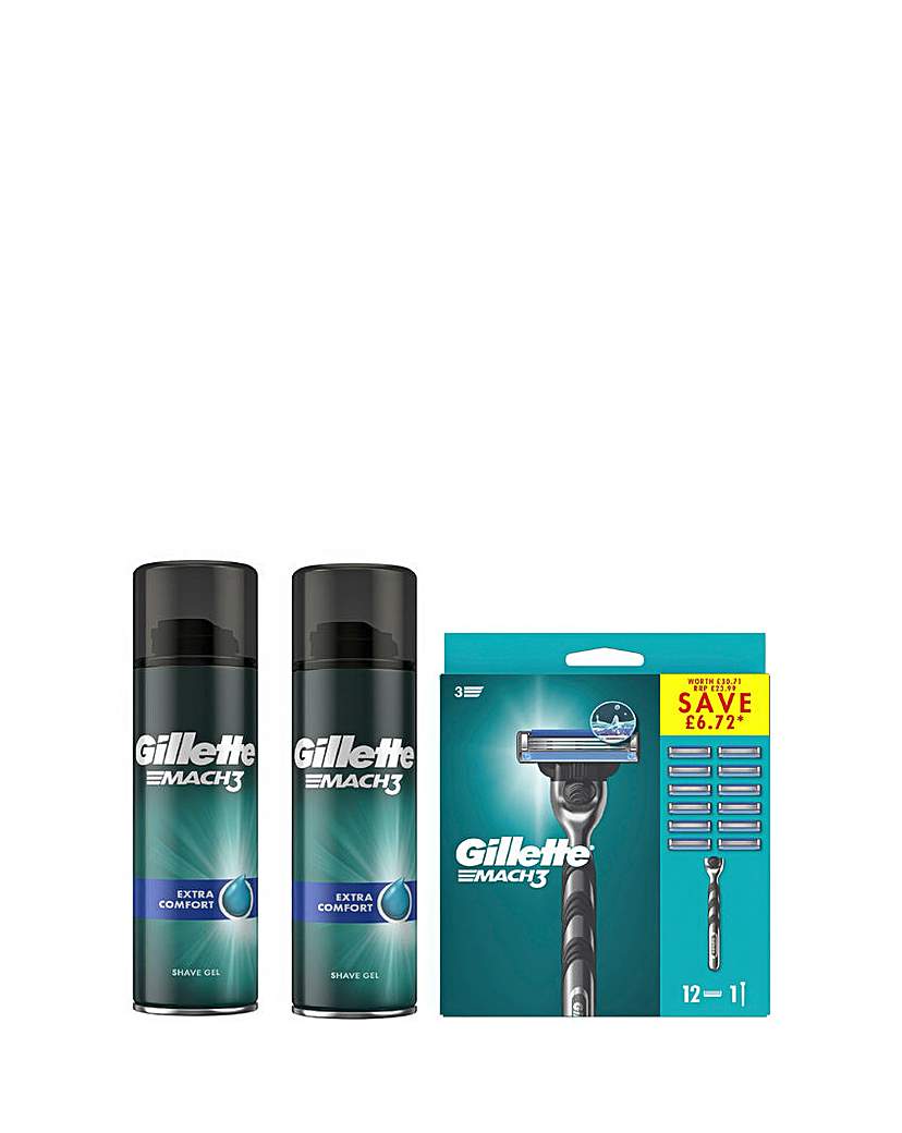 Gillette Mach3 Value Pack - 12 Blades