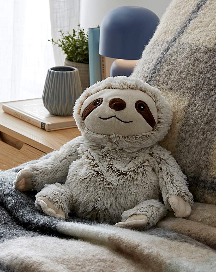 New In - Warmies heatable Marshmallow Sloth Plush