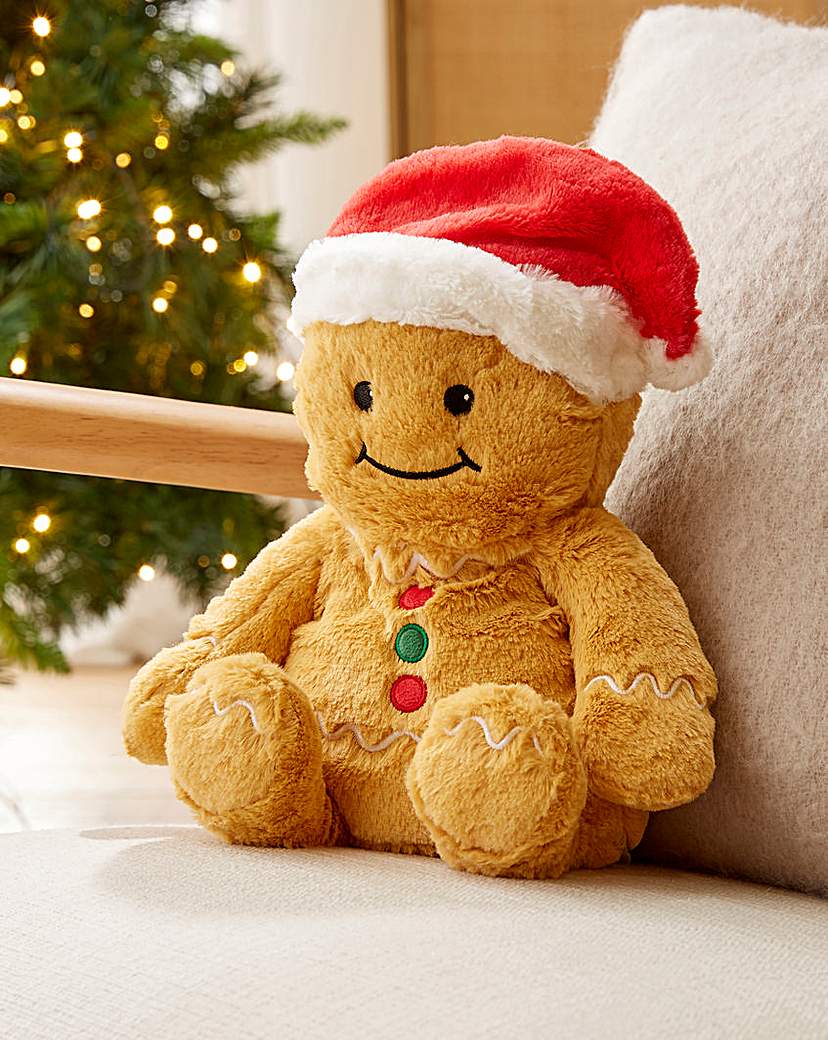 New In - Warmies heatable Gingerbread Man Plush