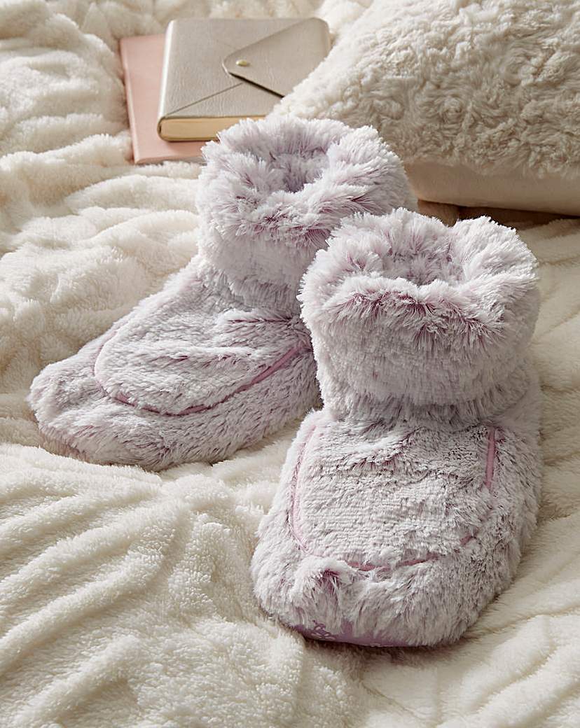 New In - Warmies Marshmallow Boots - Pink
