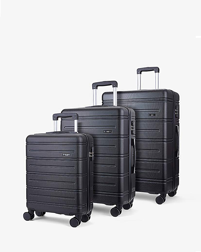 New In - Rock Lisbon 3pc Suitcase Set
