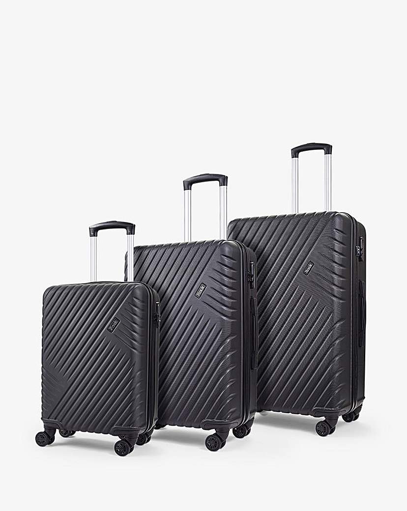 New In - Rock Santiago 3pc Suitcase Set