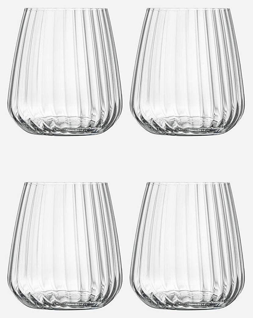 Luigi Bormioli Optica Tumbler Glasses