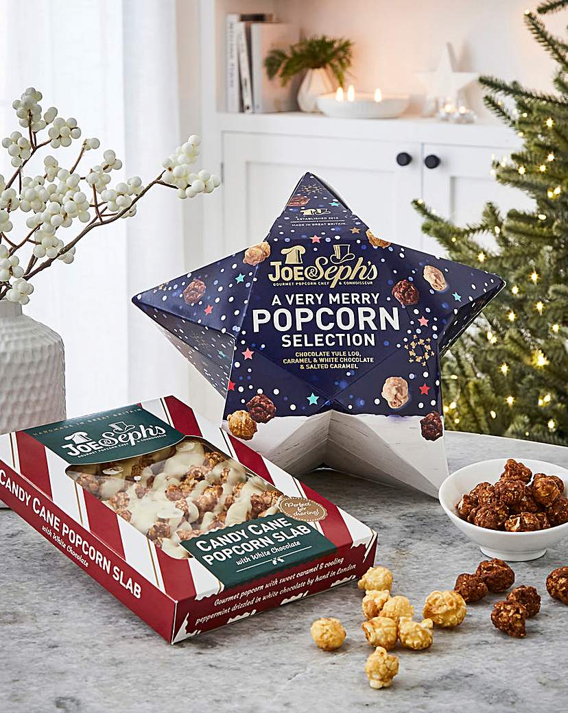 New In - Candy Cane Popcorn Slab & Star