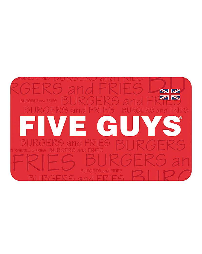 Five Guys #15 Gift Card