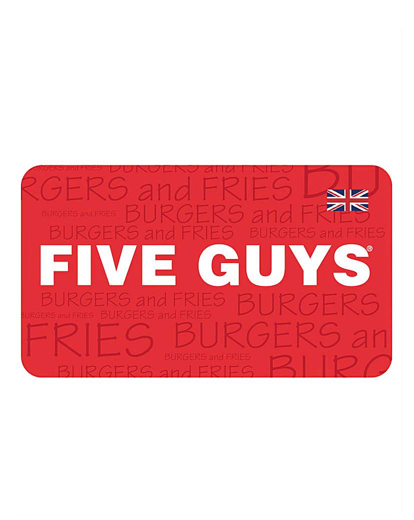 Five Guys #20 Gift Card