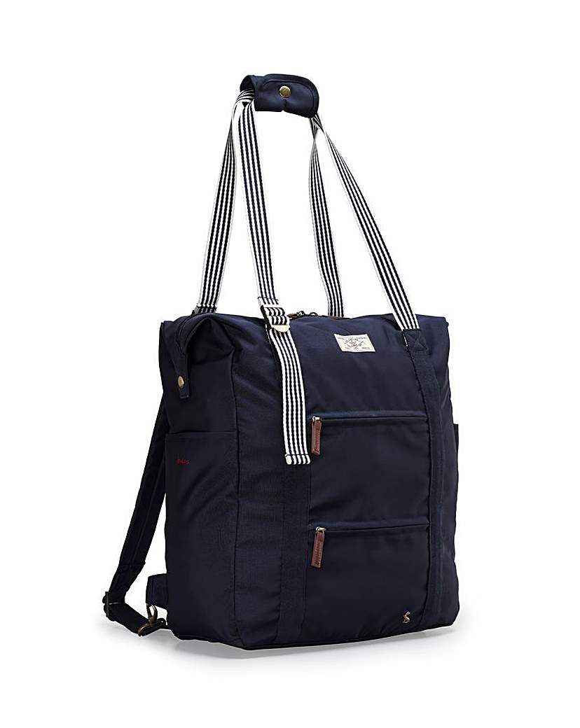 New In - Joules Coast Travel Tote Backpack - Navy