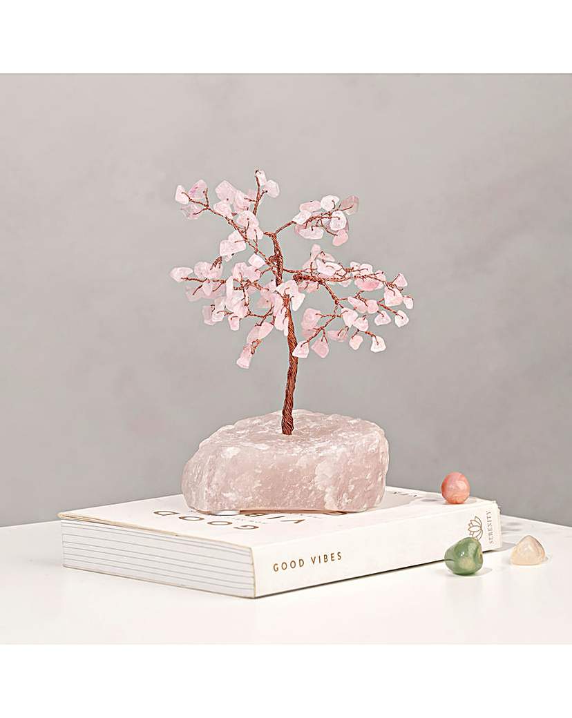 Serenity Gemstone Tree Love Rose Quartz